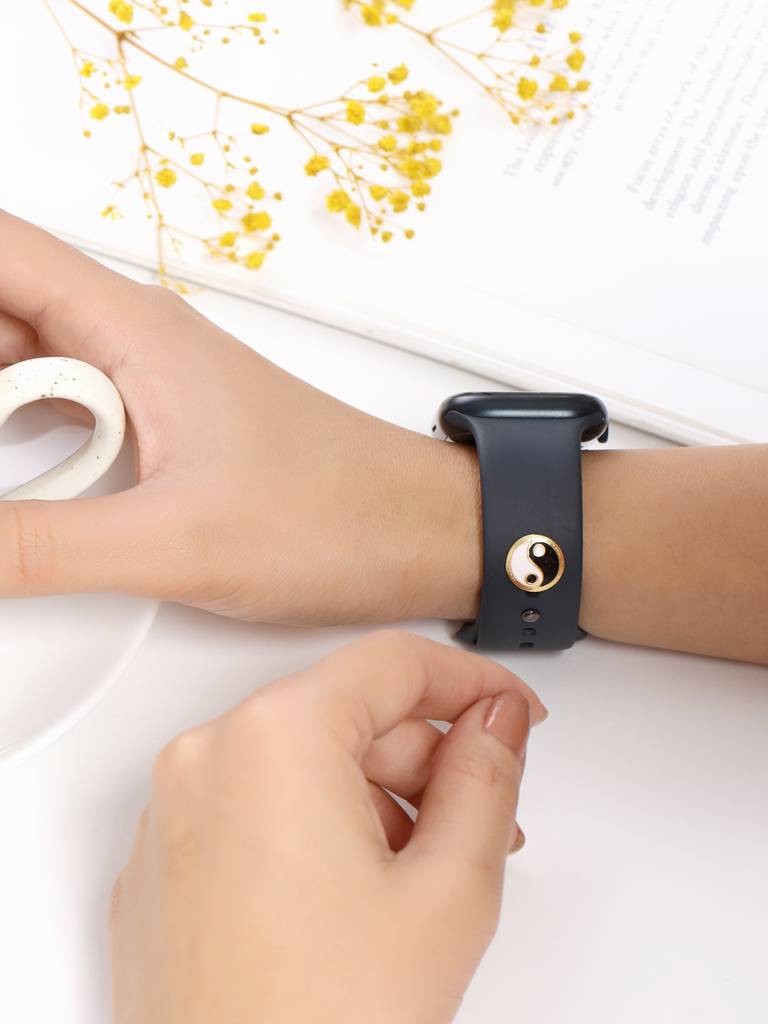 Yin Yang Watch Pin