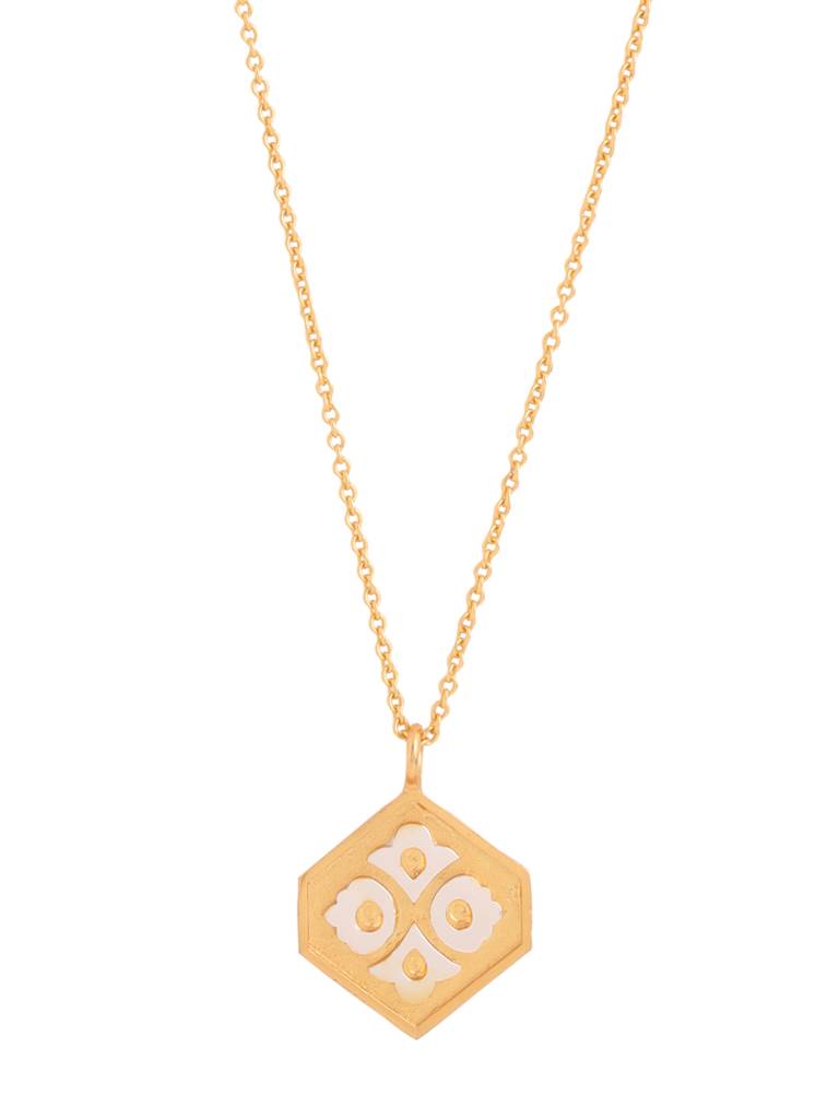 Mitali Jain Udaipur Necklace : MJ481_Golden