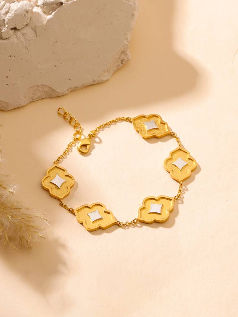 Mitali Jain Jodhpur Bracelet : MJ482_Golden