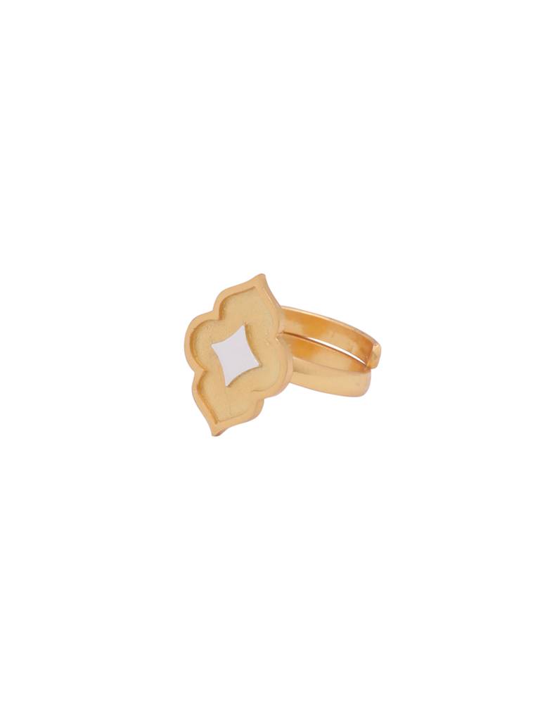 Mitali Jain Jodhpur Ring : MJ483_Golden