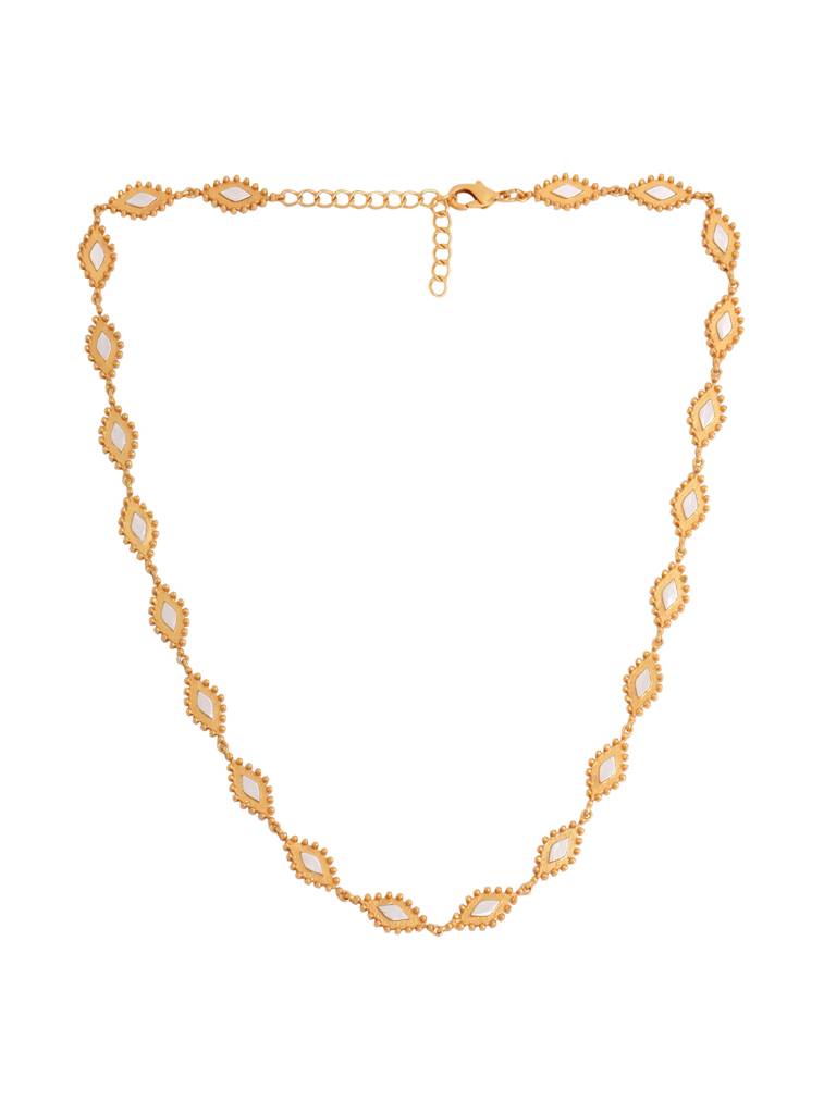 Mitali Jain Bikaner Necklace : MJ491_Golden