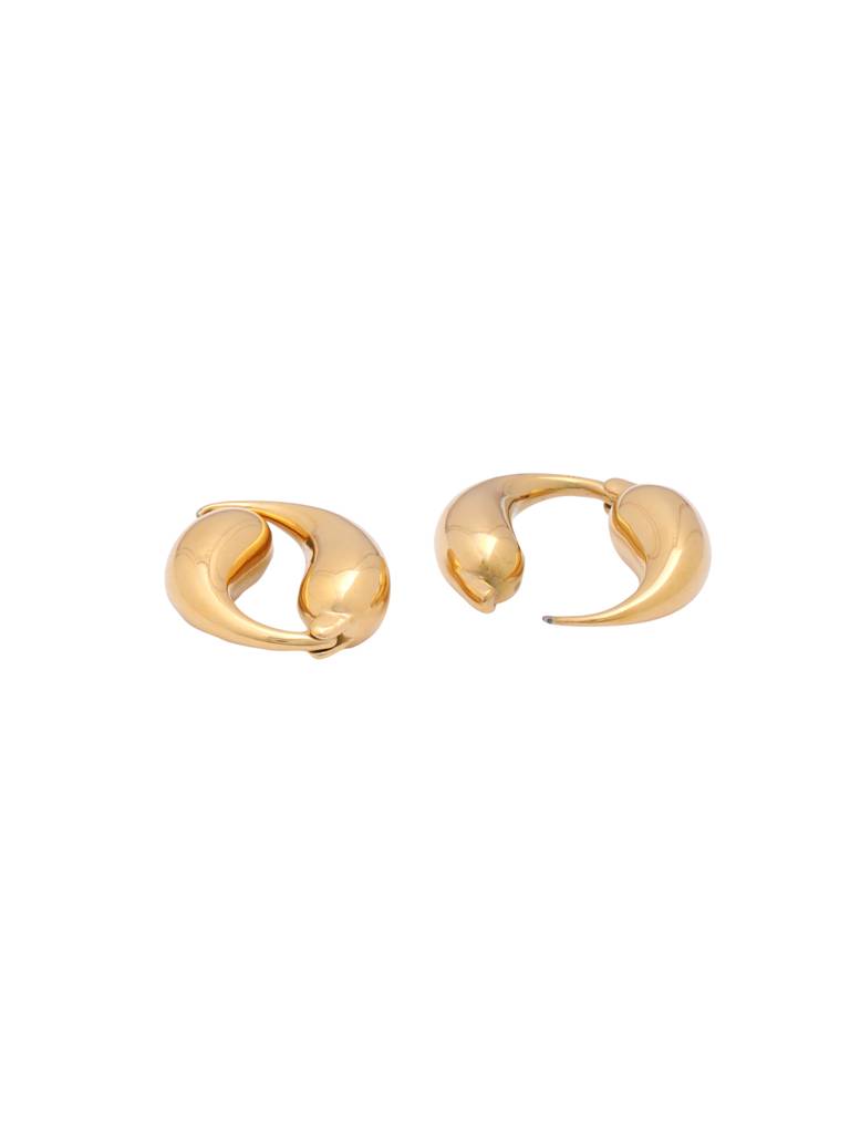 Mitali Jain Yin Yang Hoops : MJ495_