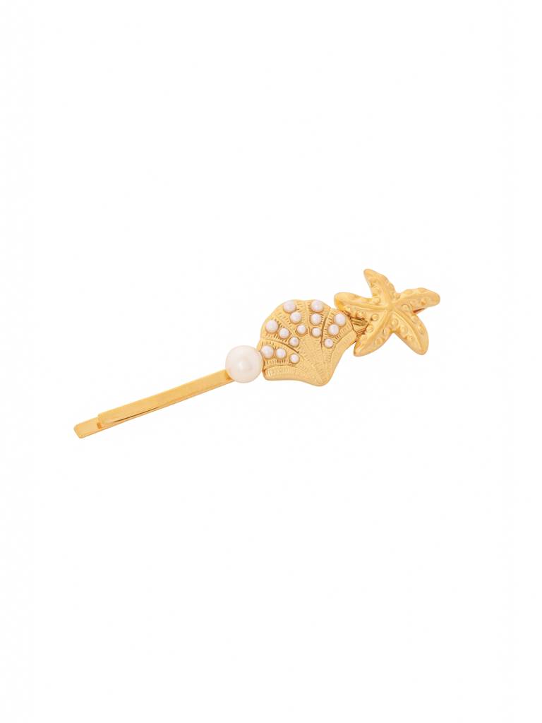 Pearl Seashell Hair Pin : MJ504