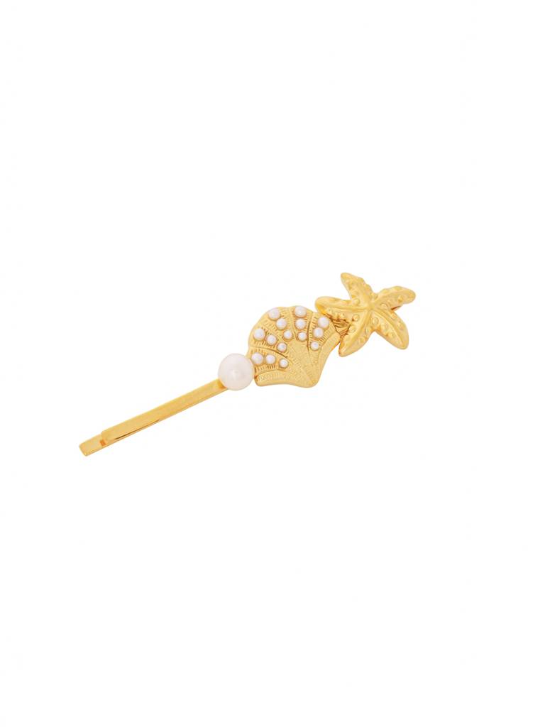 Pearl Seashell Hair Pin : MJ504