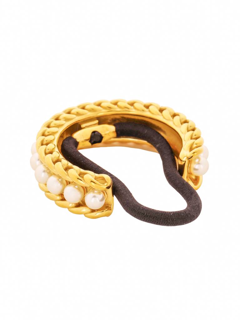 Pearl Braid Hair Cuff Tie : MJ513