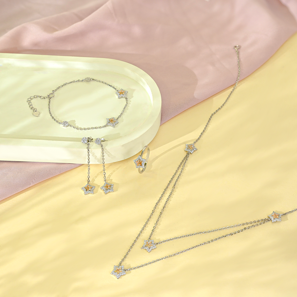 Stellar Star Jewellery Set : MJS34