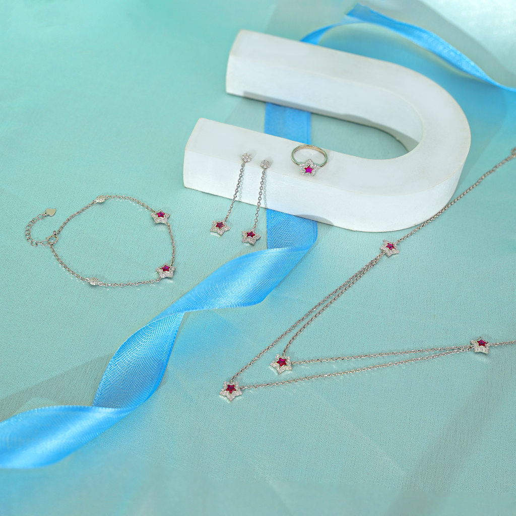 Stellar Star Jewellery Set : MJS36