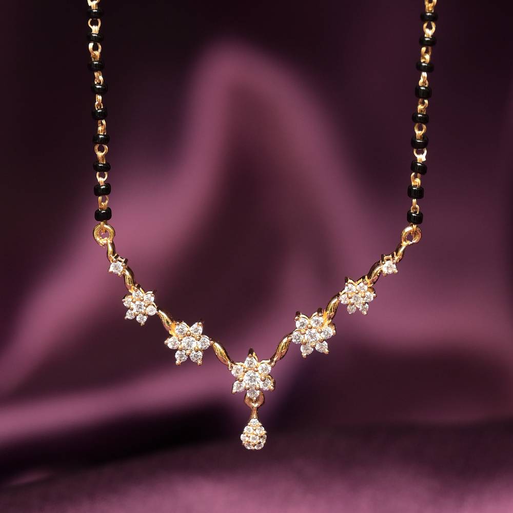 Blossom Mangalsutra | 18K Gold Vermeil : MN027