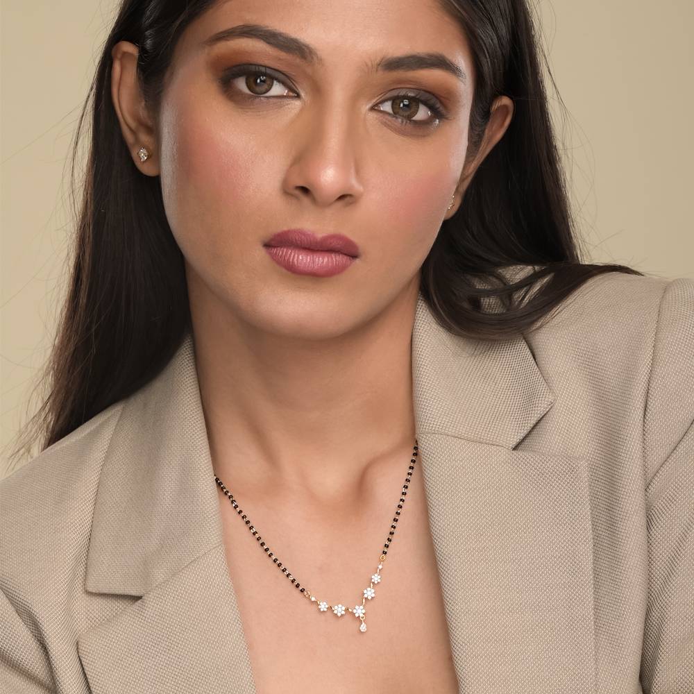 Blossom Mangalsutra | 18K Gold Vermeil : MN027