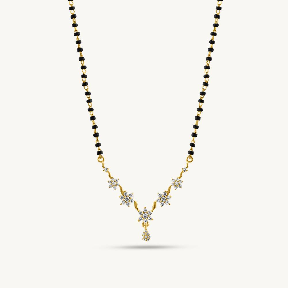 Blossom Mangalsutra | 18K Gold Vermeil : MN027