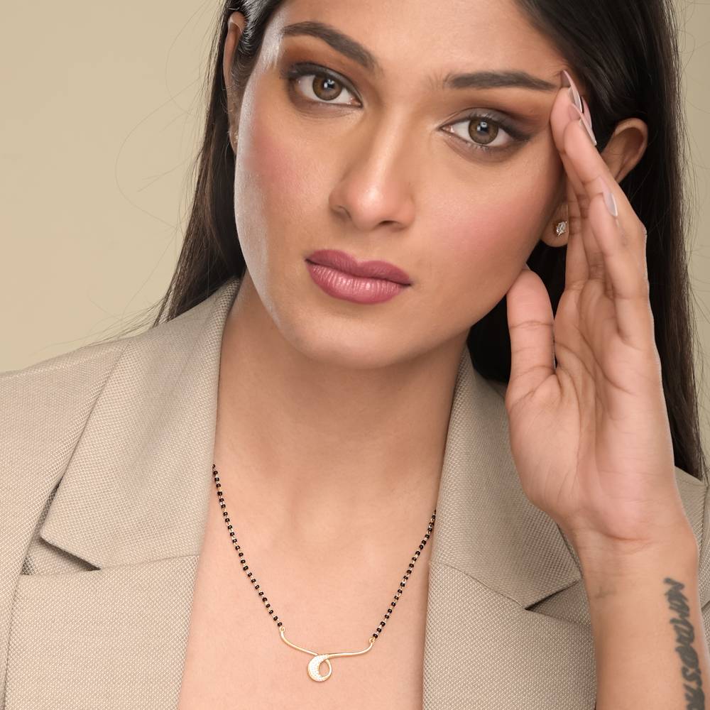 Radiant Harmony Mangalsutra | 18K Gold Vermeil : MN029