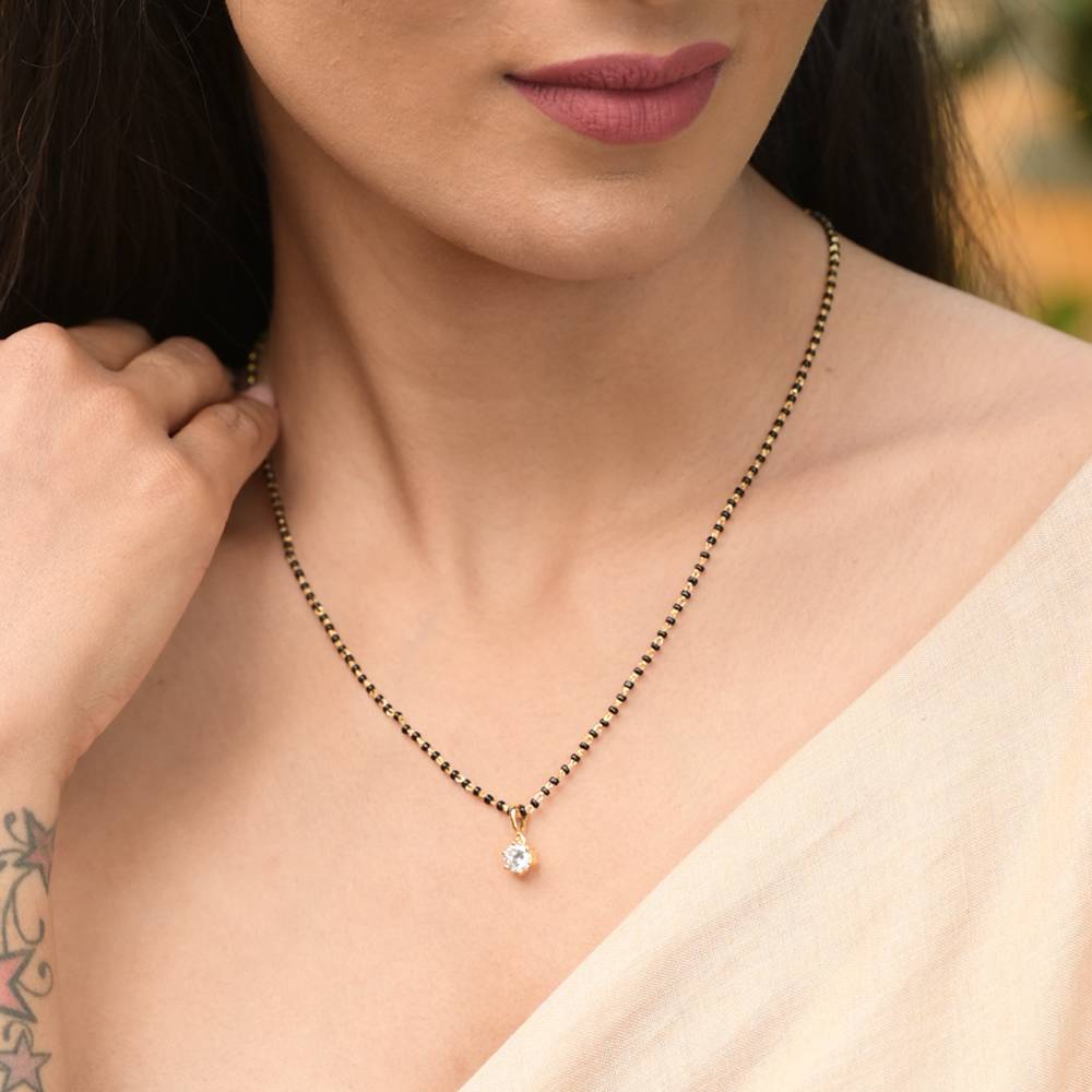 Serenity Mangalsutra | 18K Gold Vermeil : MN033