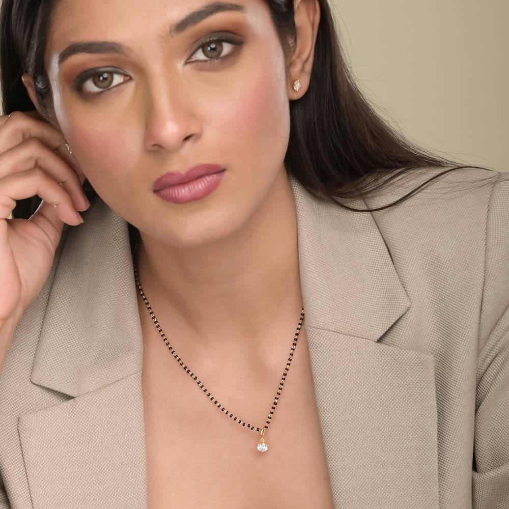 Serenity Mangalsutra | 18K Gold Vermeil : MN033