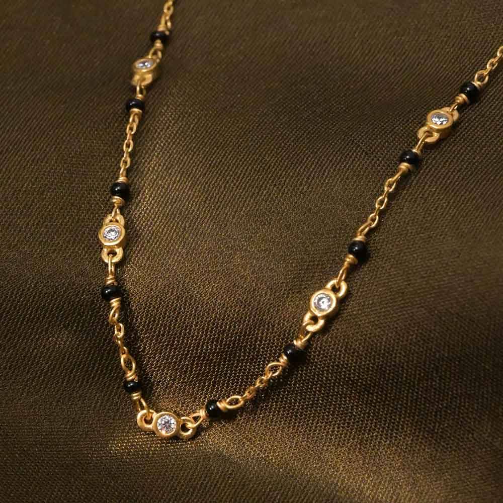 Savitri Diamond Chain Mangalsutra : MN042