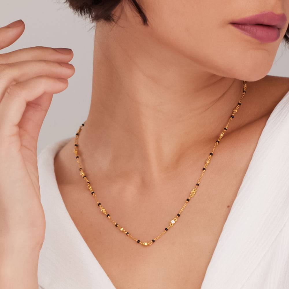 Savitri Diamond Chain Mangalsutra : MN042