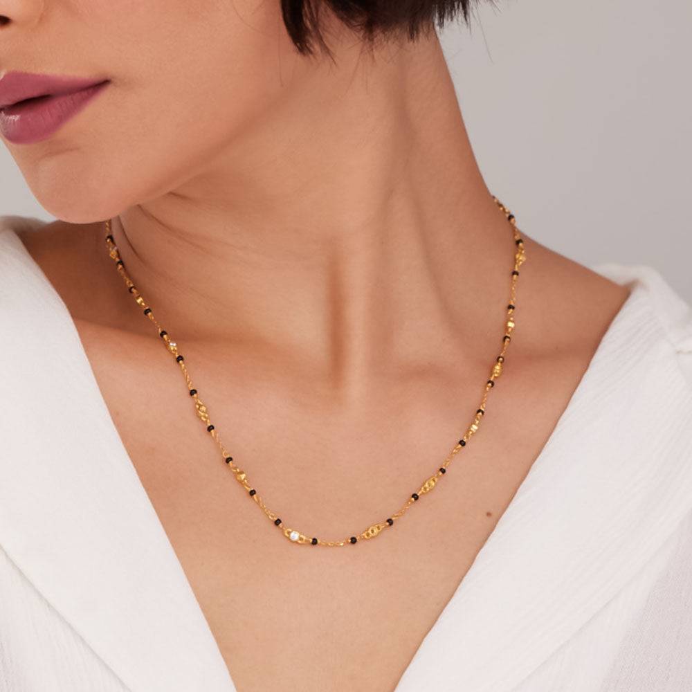 Savitri Diamond Chain Mangalsutra : MN042