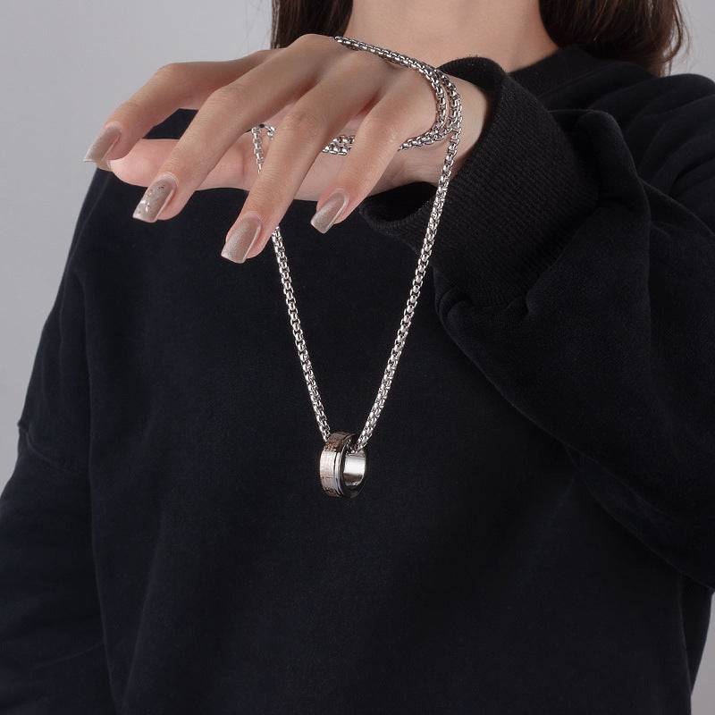 Cosmo Ring Silver Chain For Men & Boys : MN1S0415