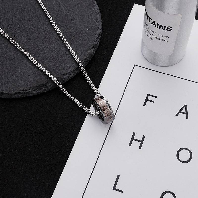 Cosmo Ring Silver Chain For Men & Boys : MN1S0415