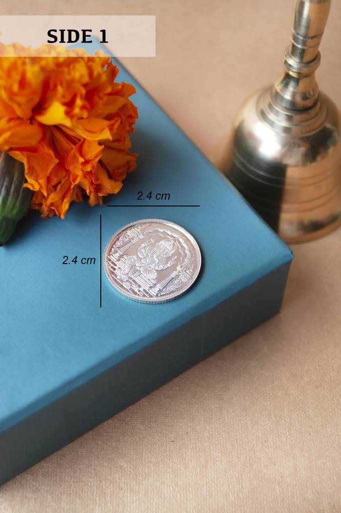 Ganesha 999 Purity Silver 5G Coin : MPSCG895D2228