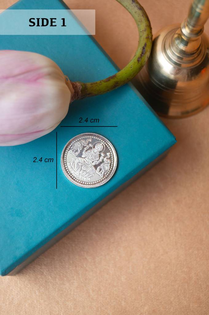 Lakshmi 999 Purity Silver 5G Coin : MPSCL894D2229
