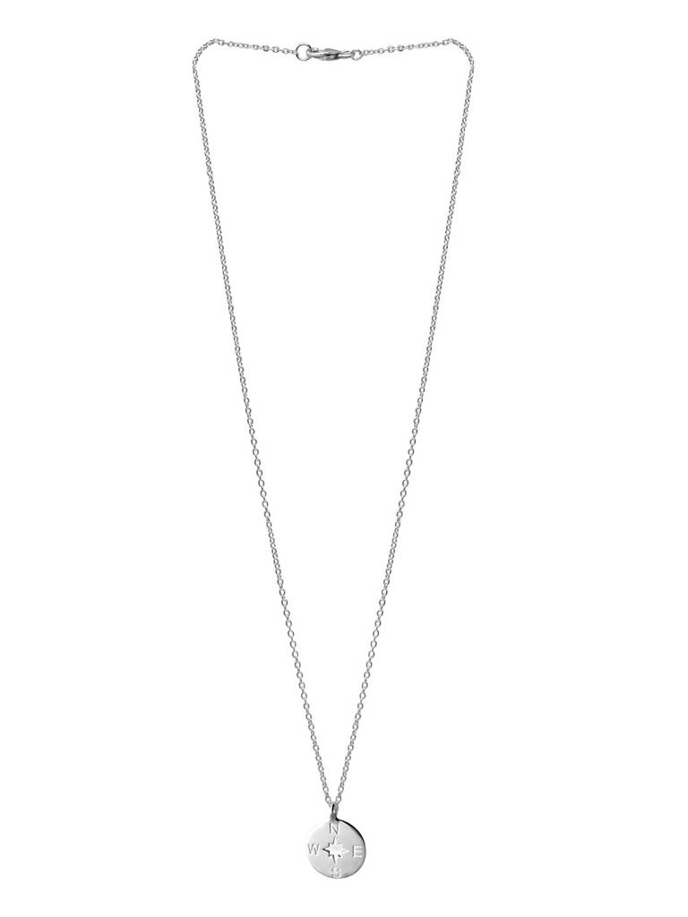 Mannash Ready To Navigate Sterling Silver Pendant Necklace : MPSNCP84D142