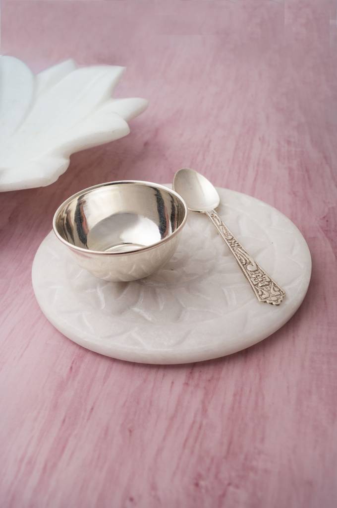 Small 925 Sterling Silver Spoon & Bowl Combo : MPSUBS924D2328