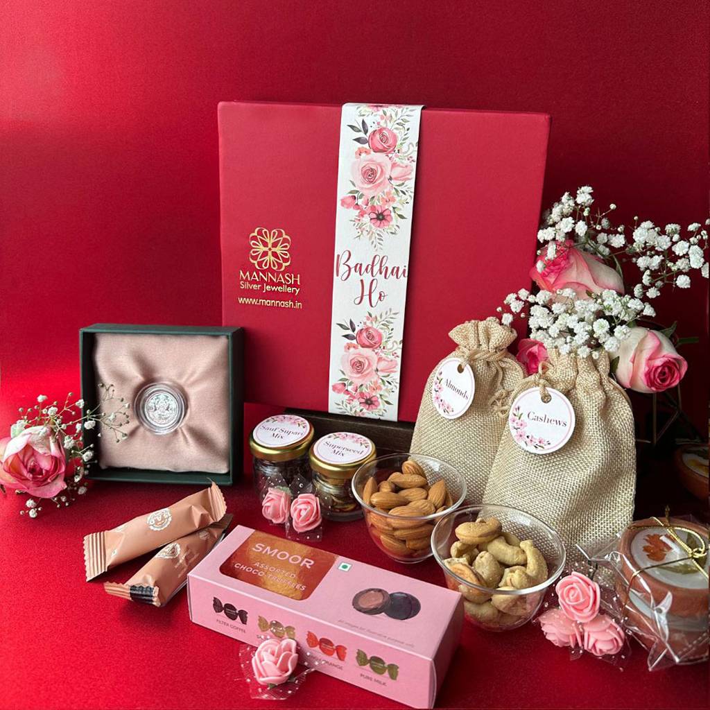 Badhai Ho-Wedding Hamper - 999 5Gm Lakshmi Coin : MPSWHL913D2287