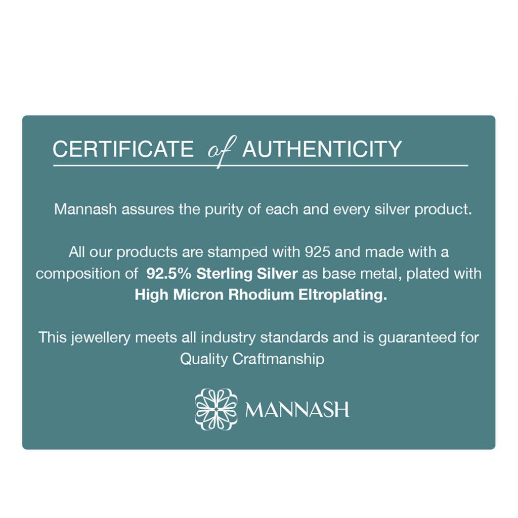 Mannash You Are A Star Gold Plated Sterling Silver Bhaia Bhabhi Rakhi Combo : MPYCWR671D1654