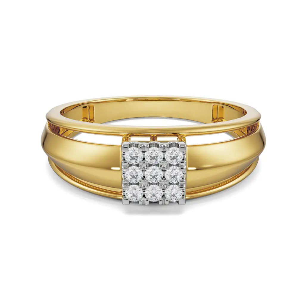 Dainty Diamond Band For Men : MR11