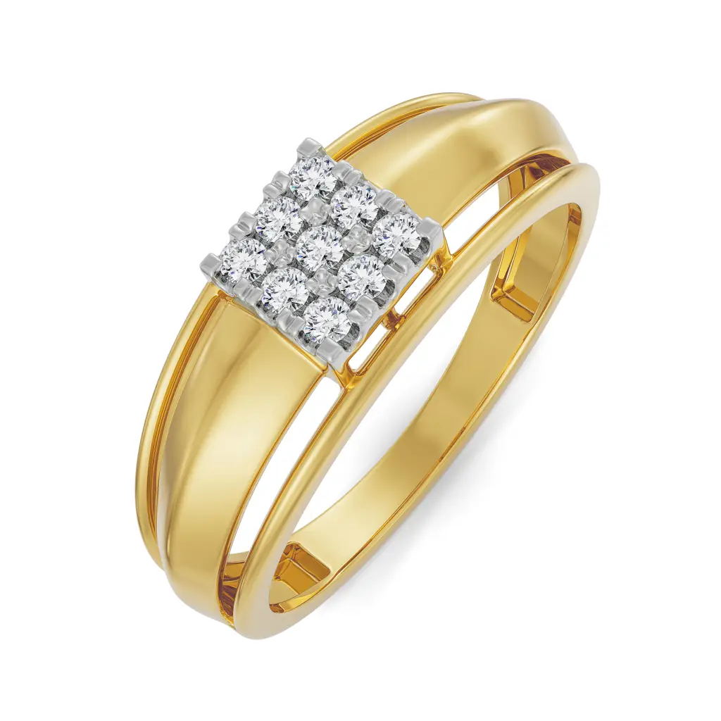 Dainty Diamond Band For Men : MR11