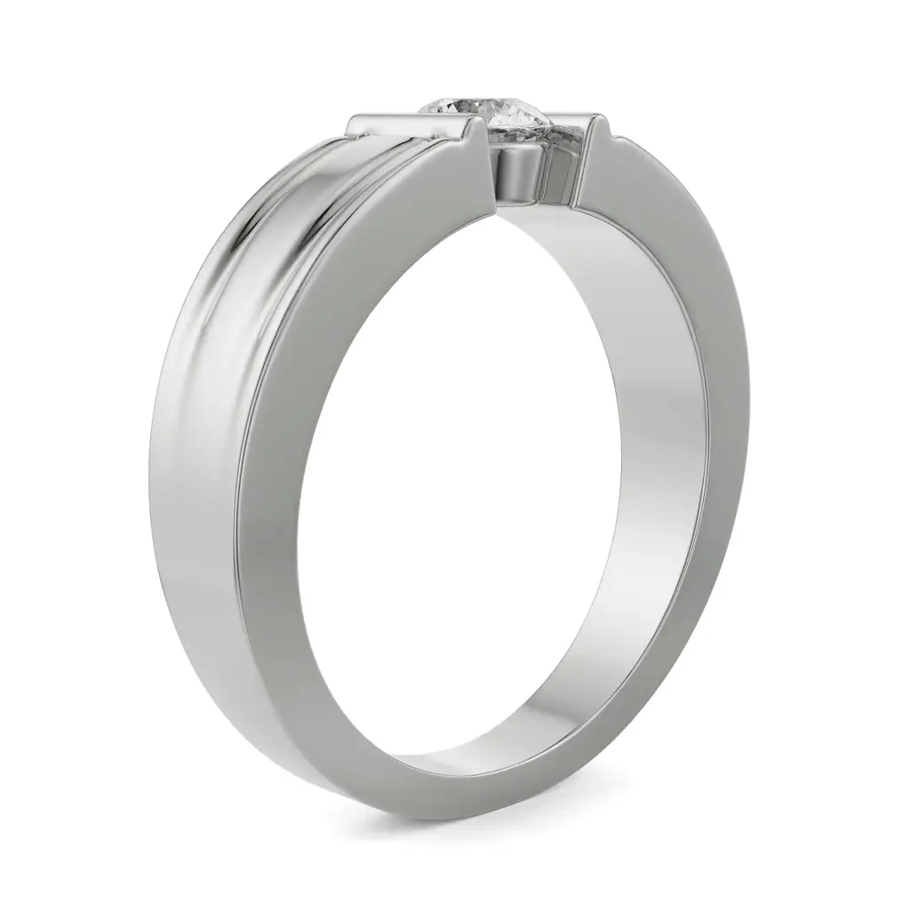 Odra Solitaire Diamond Ring : MR25
