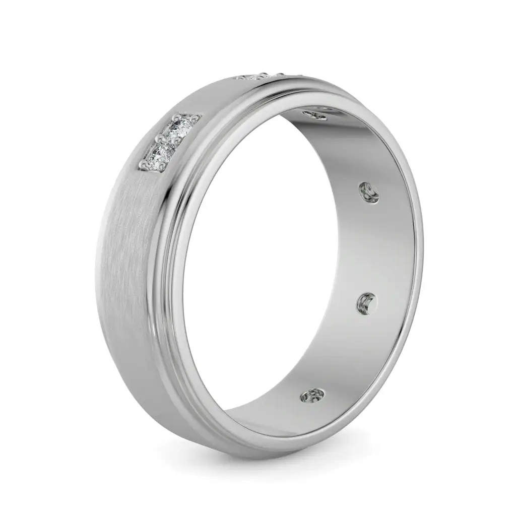 Tezz Diamond Band For Men : MR29
