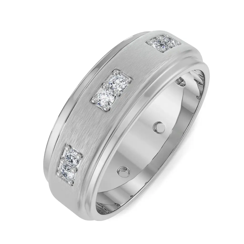Tezz Diamond Band For Men : MR29