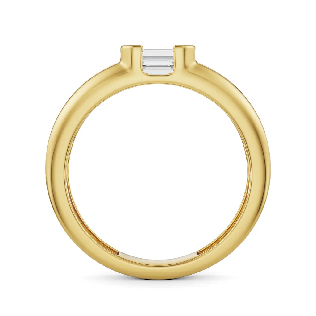 Bold Emerald Men'S Ring : MR3