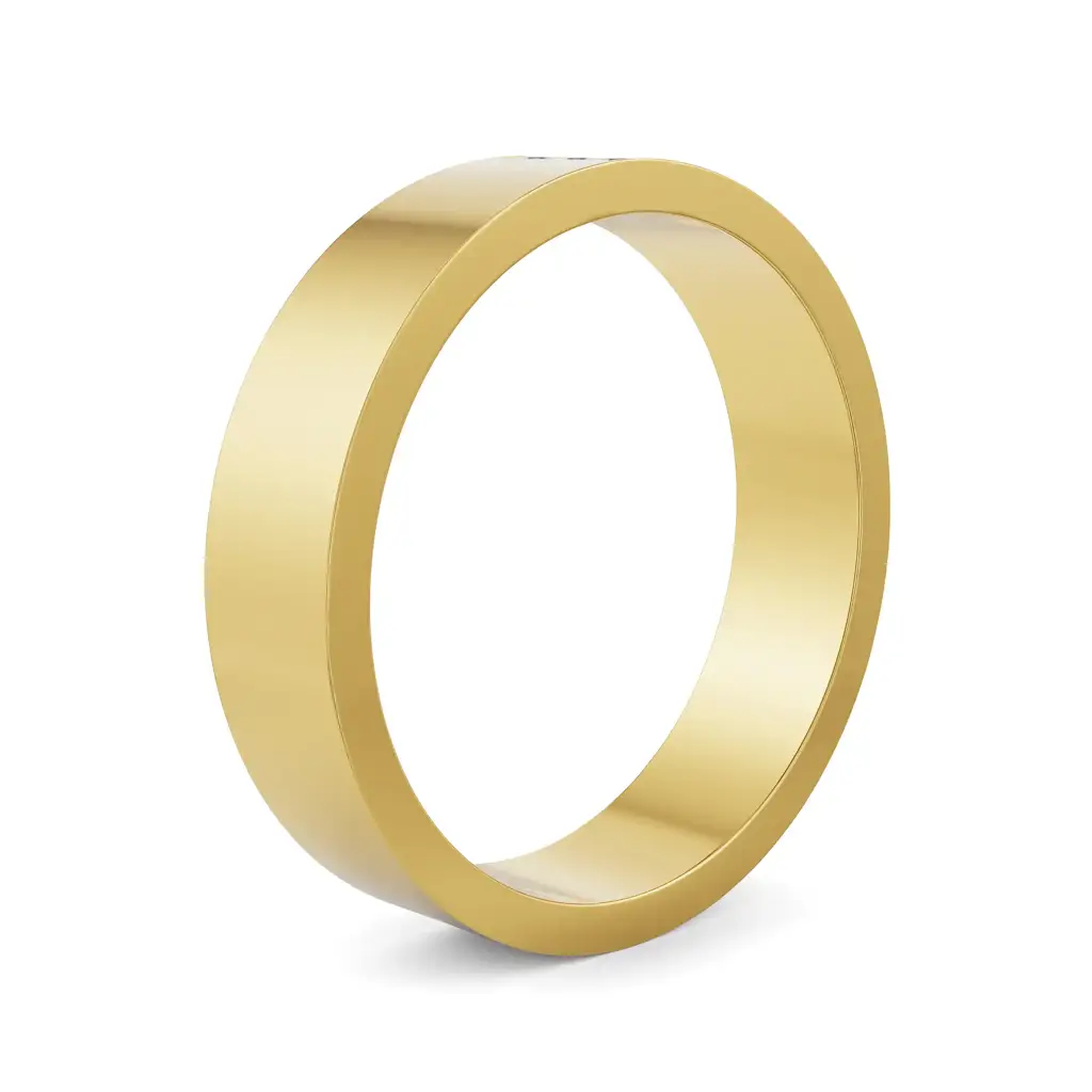 Brushed Trio Diamond Band For Men : MR30