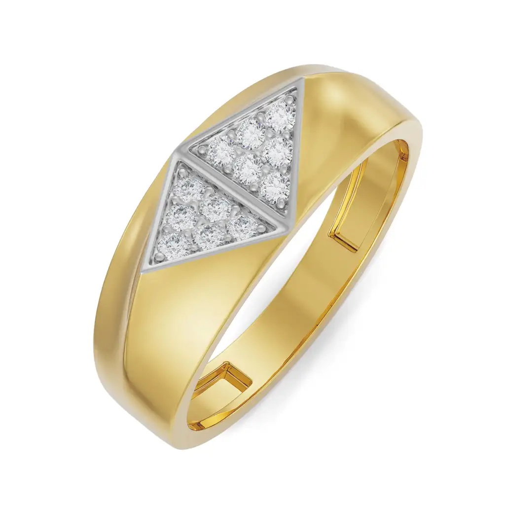 Artisanal Diamond Band For Men : MR31