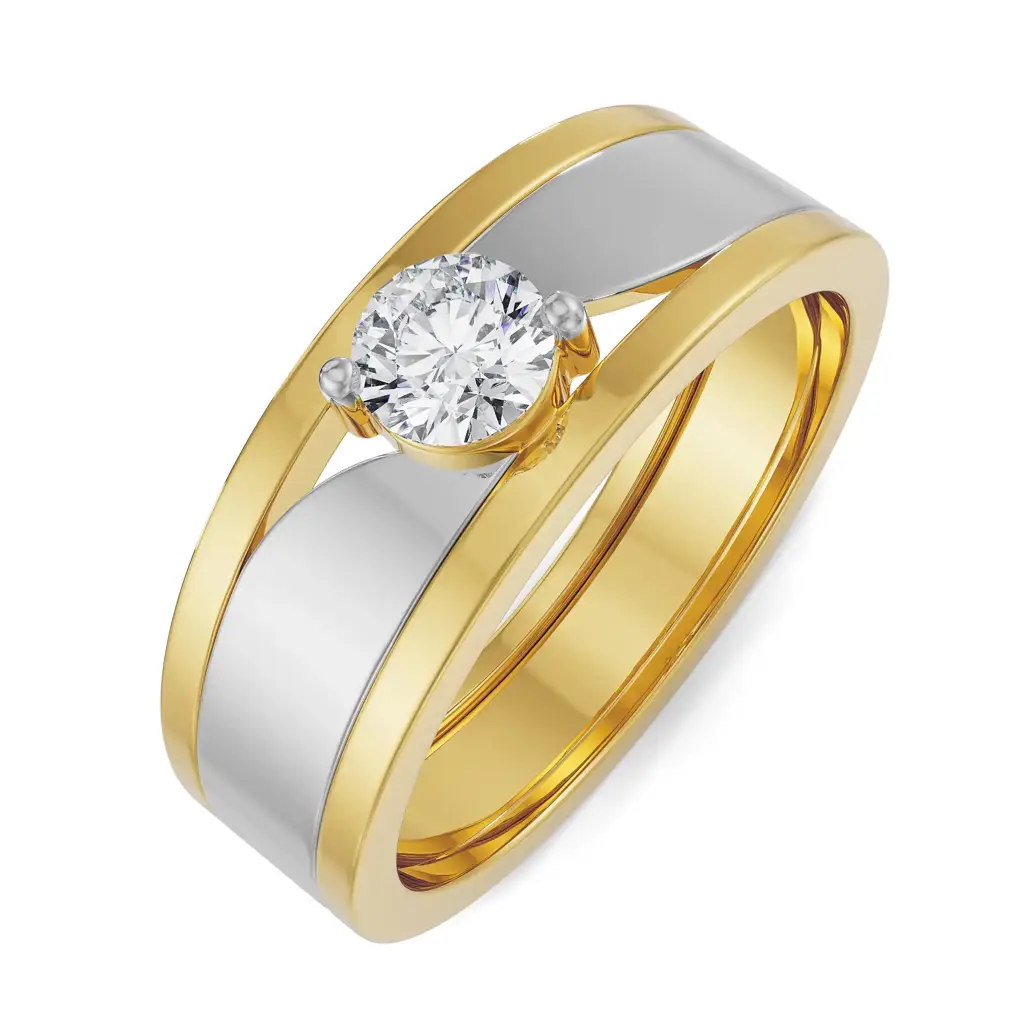 Crimson Diamond Ring For Him : MR34