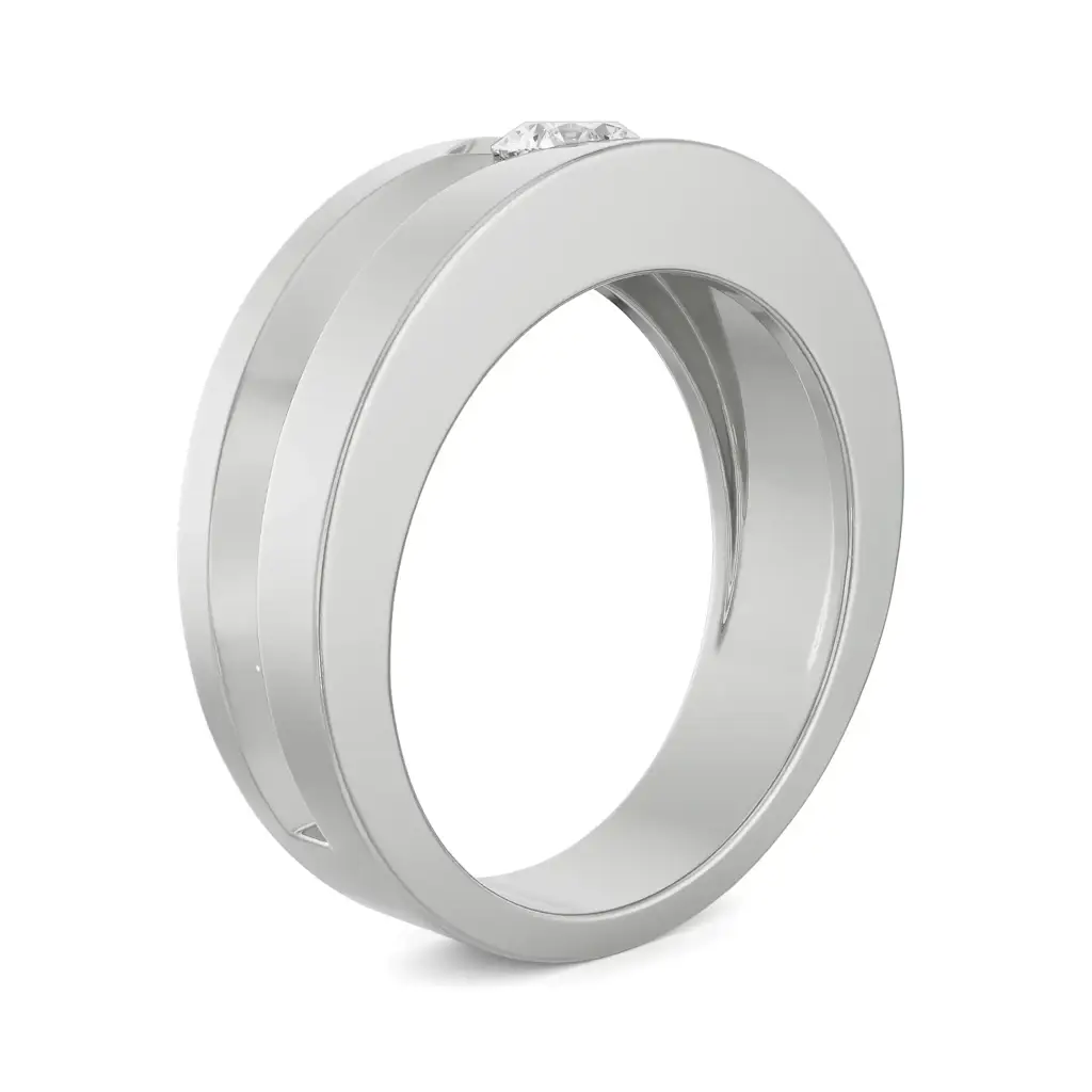 Noel Solitaire Ring For Men : MR37