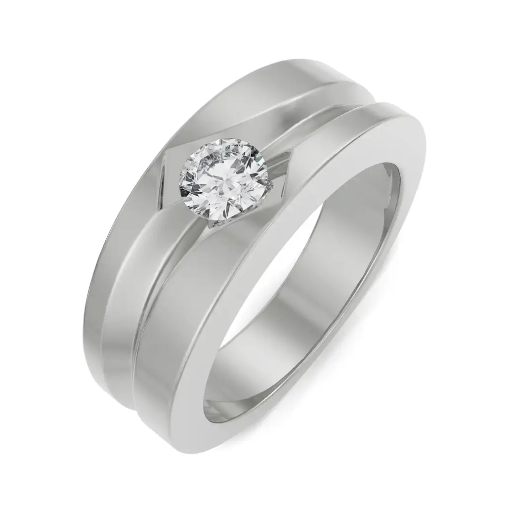 Noel Solitaire Ring For Men : MR37