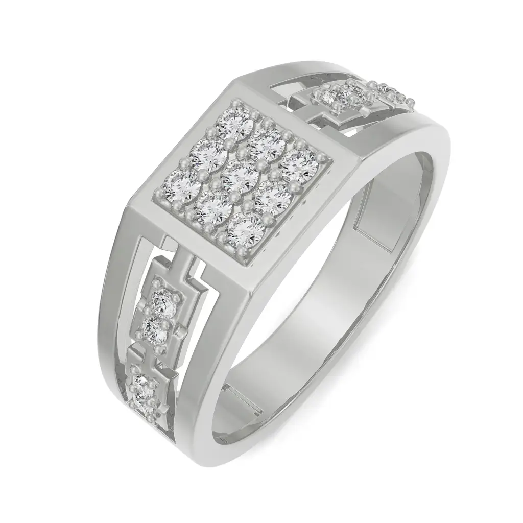 Vespa Wedding Band For Men : MR41