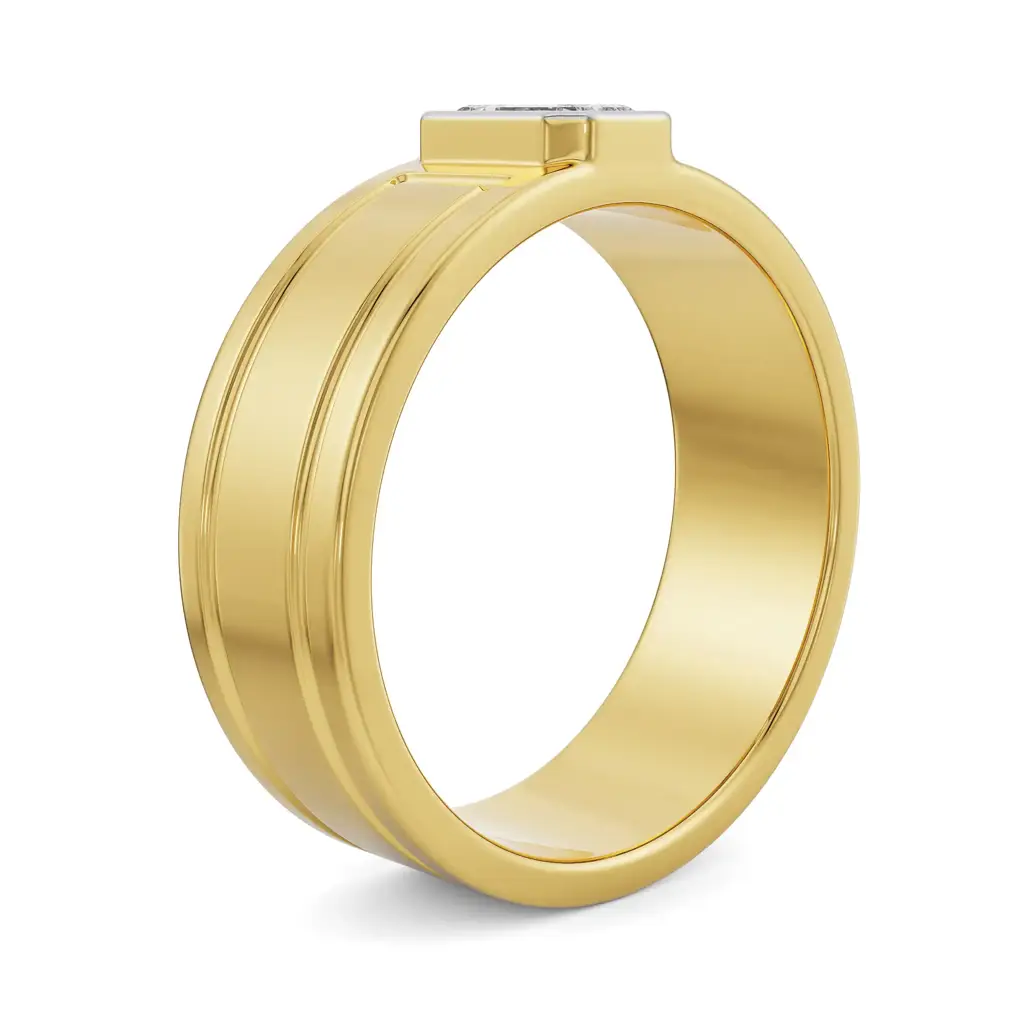 Alpha Wedding Ring For Men : MR45