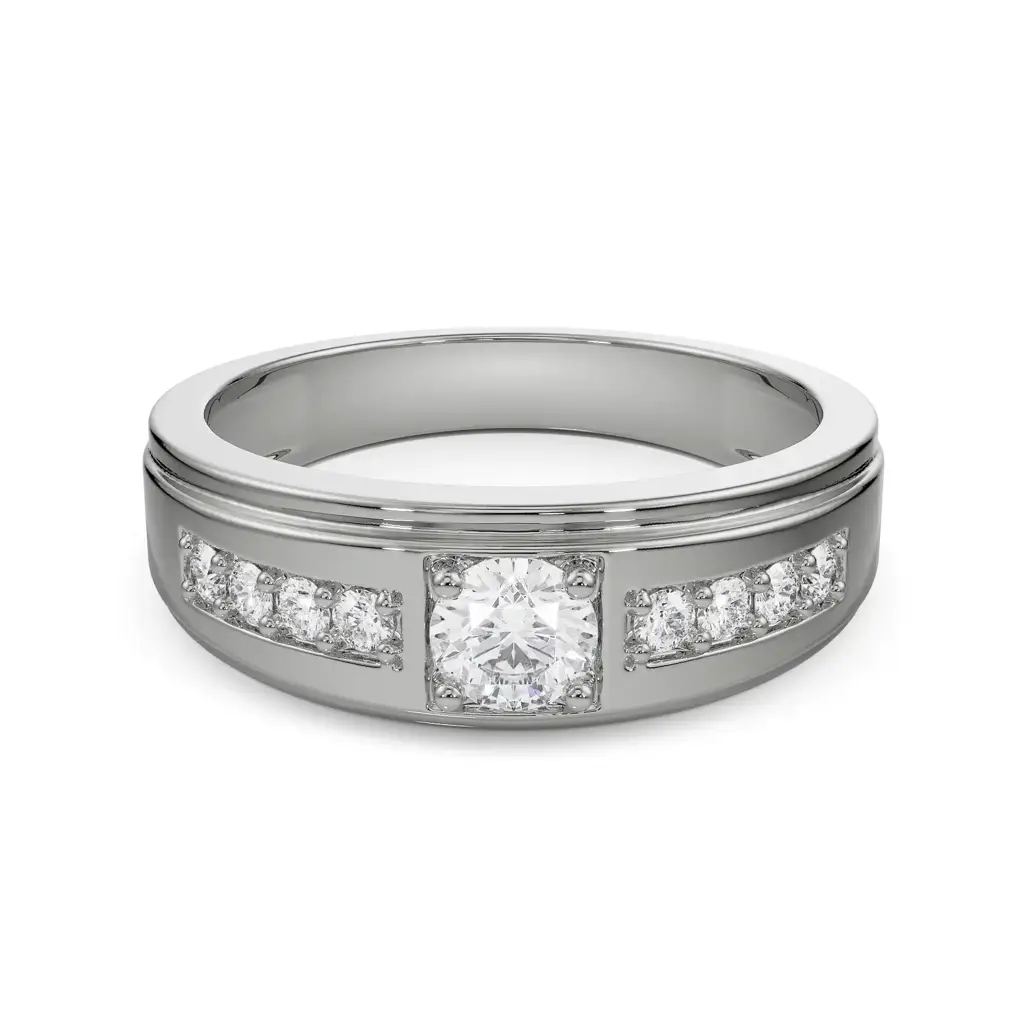 Stardust Diamond Ring For Men : MR69
