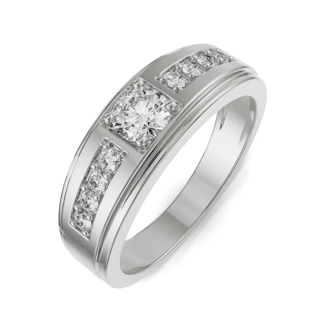 Stardust Diamond Ring For Men : MR69