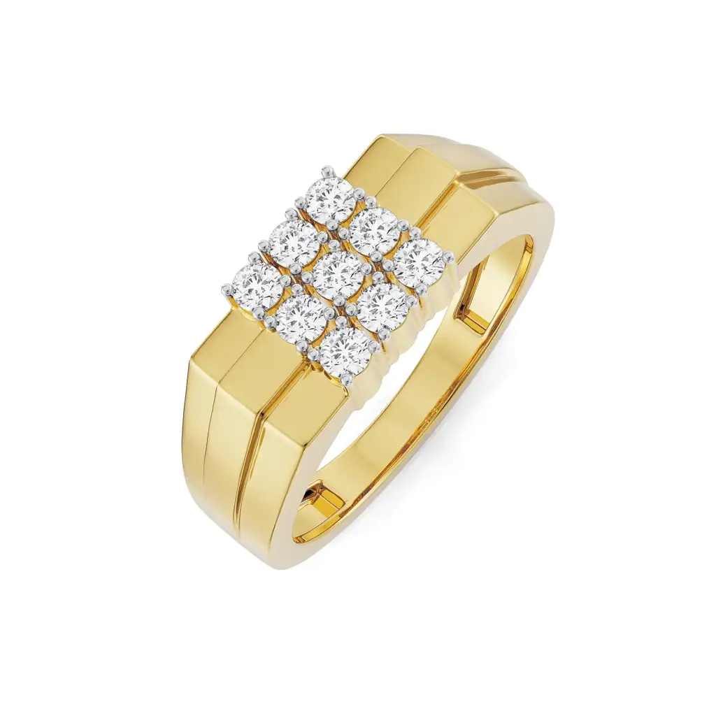 Arthur Diamond Ring For Men : MR73