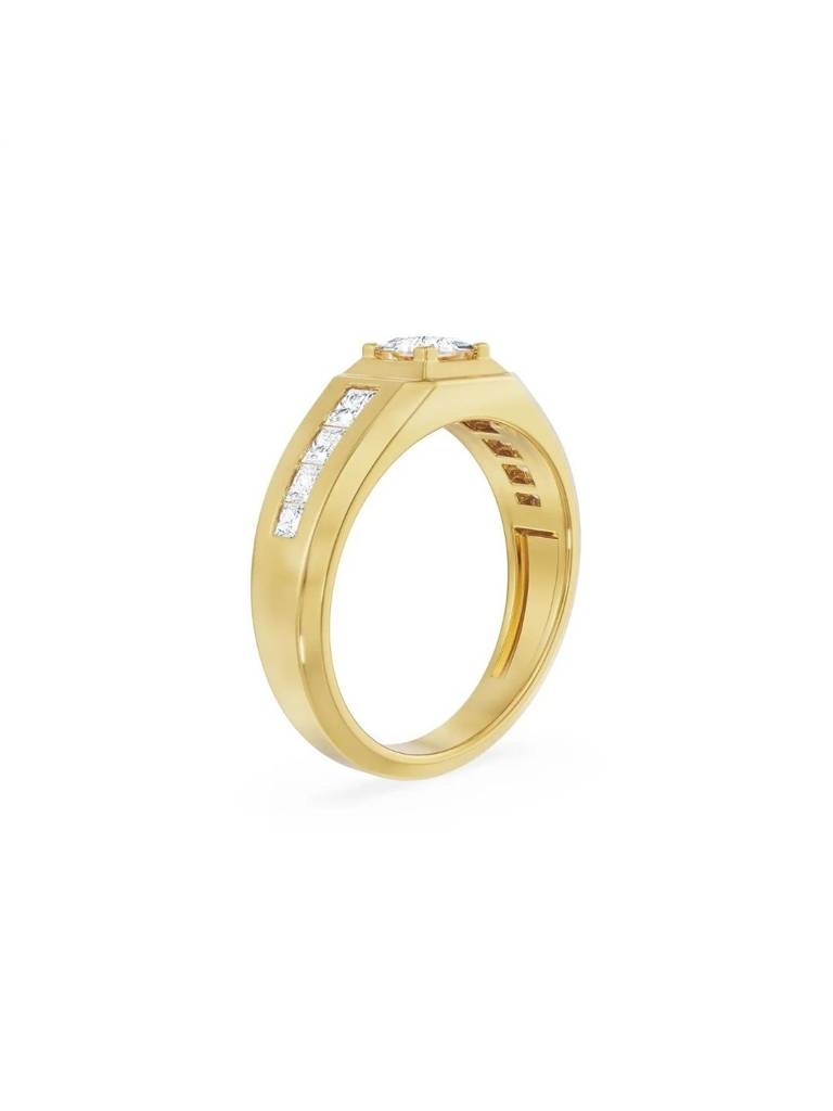 Square Cut Timeless Men'S Ring : MR78