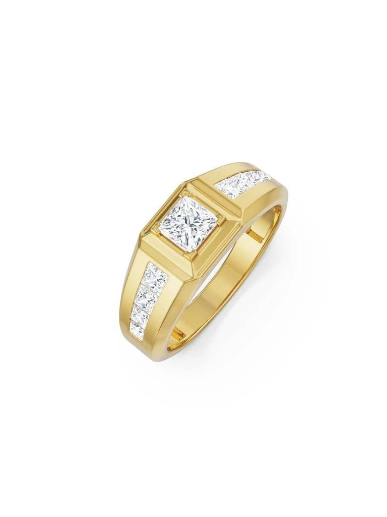 Square Cut Timeless Men'S Ring : MR78
