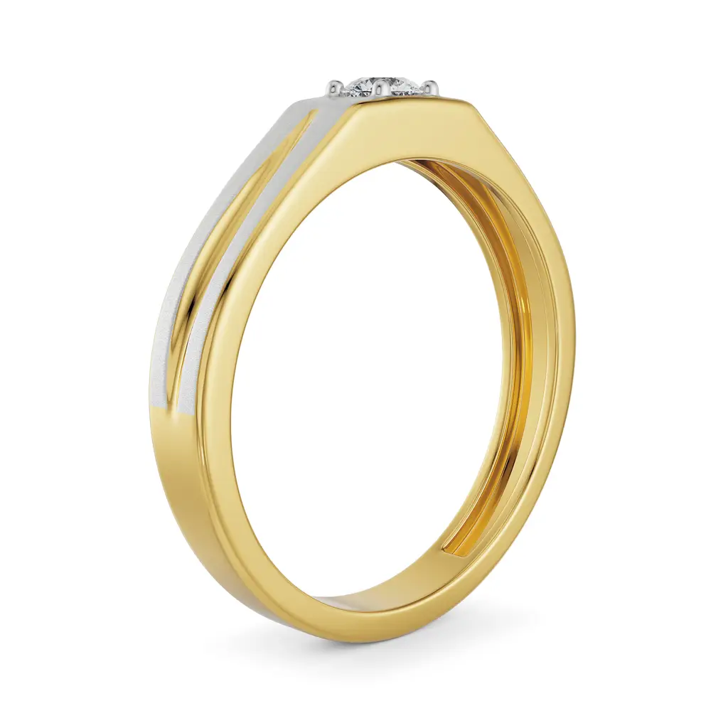 Minimalisit Diamond Band For Men : MR8