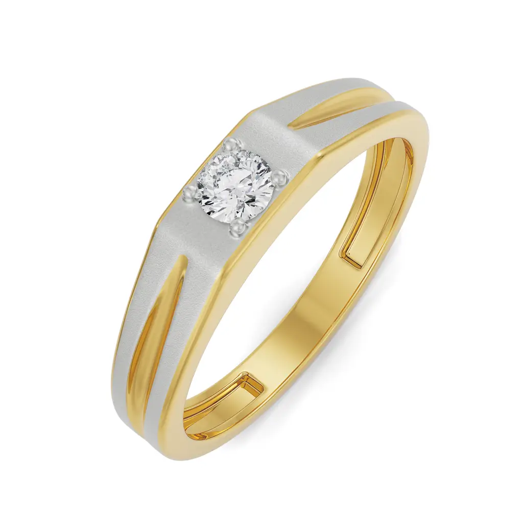 Minimalisit Diamond Band For Men : MR8