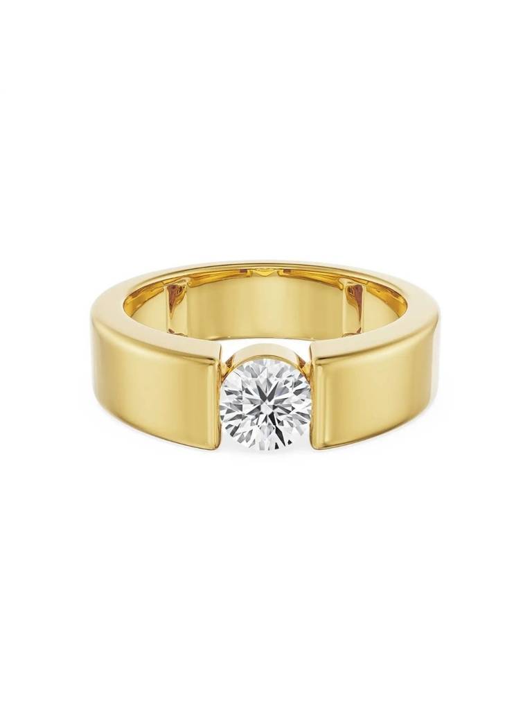 Classic Engagement Ring For Men : MR80
