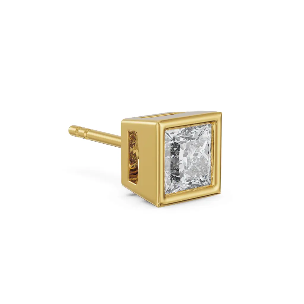 1 Ct Solitaire Studs For Men : MS03